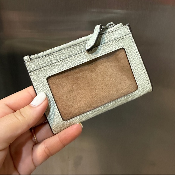 Coach Mini Wallet — mint - Picture 2 of 3